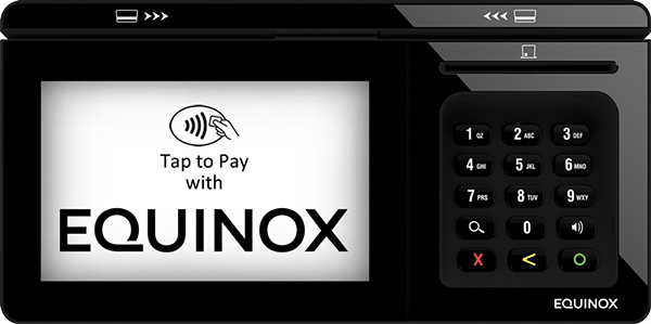 Equinox tap to pay device
