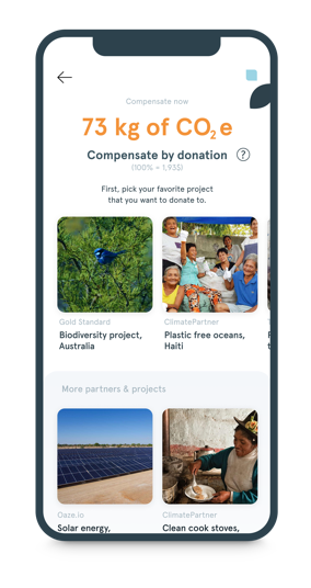 Image showing donation options with images of people