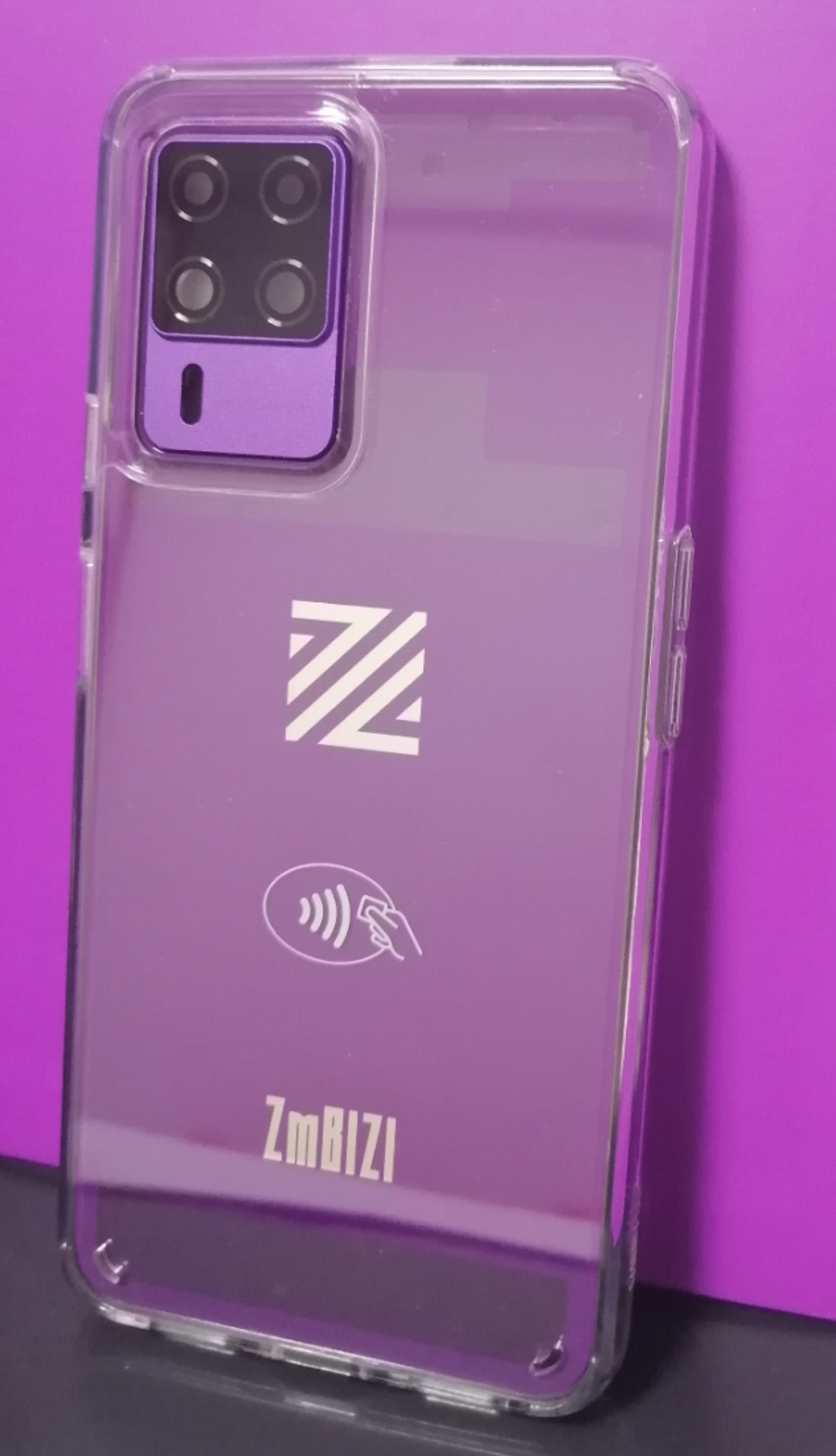 Image of the Z2 phone case with Tap to Pay logo